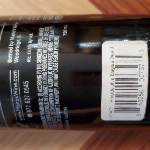 🦅NWT: 🦅EAGLES (SUPER BOWL 52 CHAMPIONS) LIMITED EDITION WINE - Picture 7 of 7